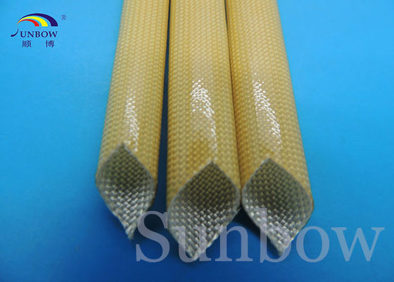China A fibra de vidro trançada do poliuretano Sleeves 7000V para os motores da classe de F fornecedor