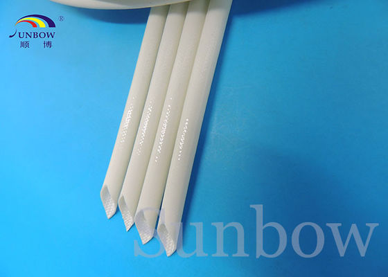 China Sleeving sleeving da fibra de vidro da borracha de silicone da fibra de vidro elétrica do silicone da isolação fornecedor