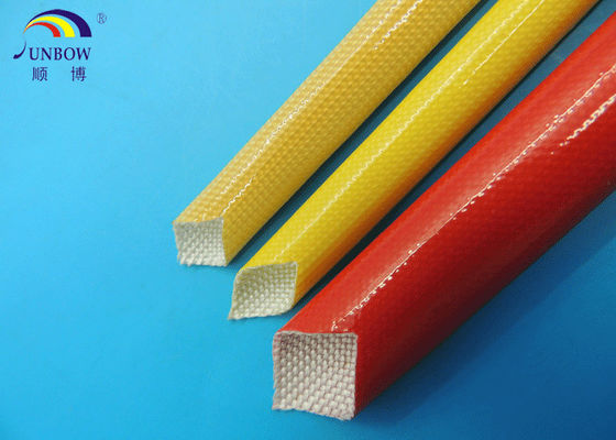 China ROHS aprovou o tubo sleeving do poliuretano impermeável da fibra de vidro da prova de óleo fornecedor