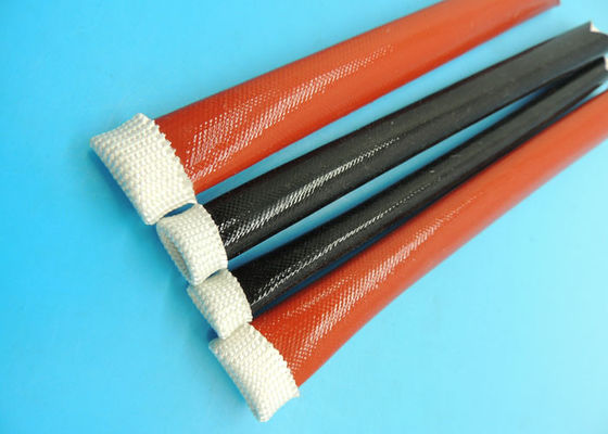 China a resina de silicone 4KV revestiu luva trançada/Expando da fibra de vidro que Sleeving 0.5mm ~ 50.0mm fornecedor