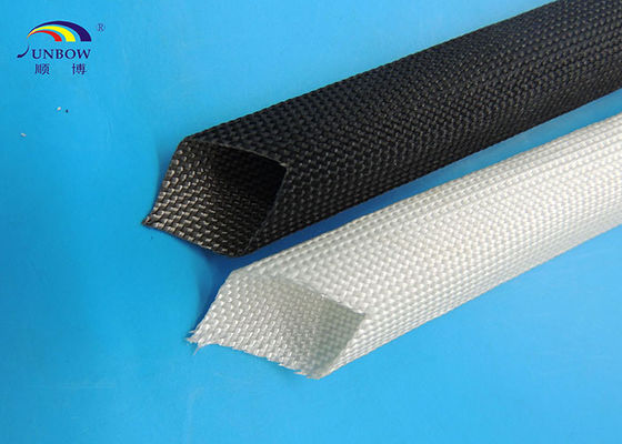 China Grau sem revestimento Sleeving da luva 400 - 600 da isolação da luva do fio da fibra de vidro fornecedor