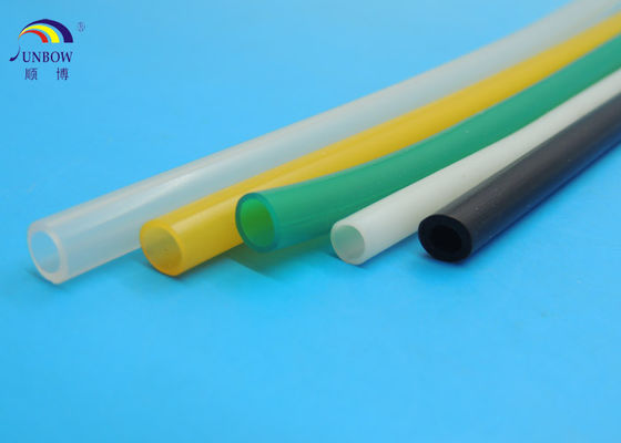 China Tubo de borracha macio de silicone da resina de borracha resistente de alta tensão/cor das tubulações multi para personalizado fornecedor