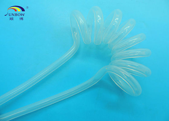 China Tubo da espiral PFA de Fluoroplastic, tubulação resistente ao calor plástica para a tubulação do enrolamento da unidade PFA fornecedor