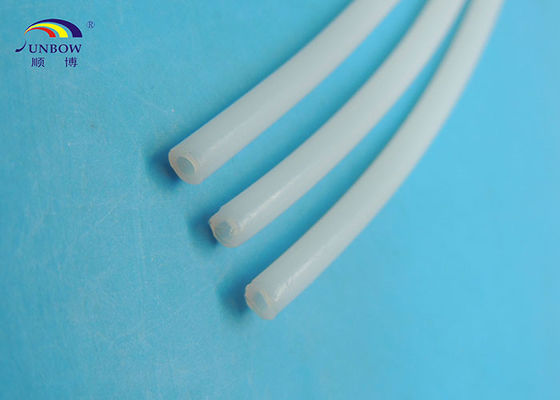 China Tubulação/luvas pequenas de alta pressão do tubo do diâmetro PTFE/PTFE transparentes e brancas fornecedor