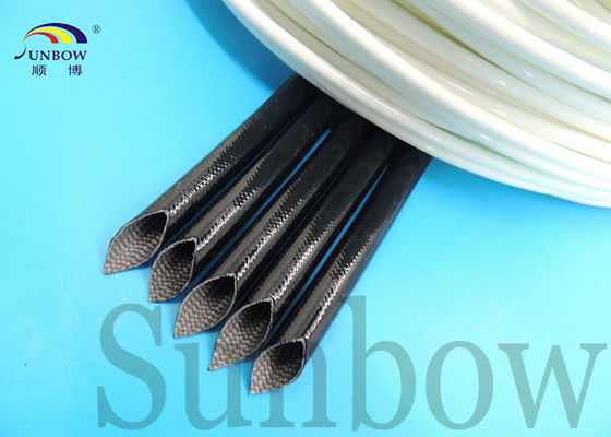 China fabricante Sleeving de isolamento Sleeving da luva da fibra de vidro da fibra de vidro do silicone do diâmetro de 80cm 6mm fornecedor