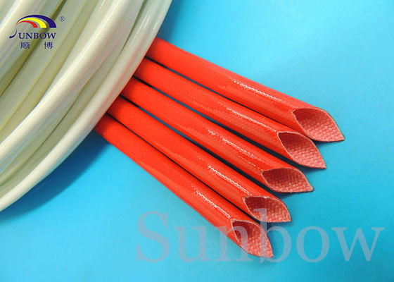 China a fibra de vidro do silicone sleeves a fibra de vidro do silicone que sleeving para a isolação do chicote de fios do fio fornecedor