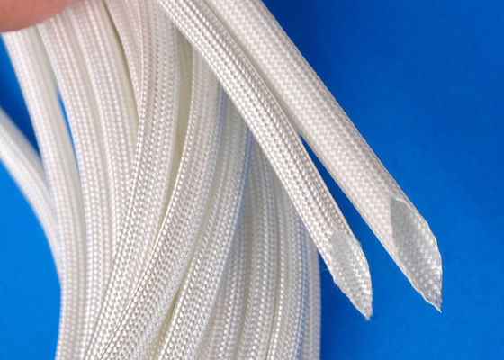 China 400ºC - chama Sleeving da fibra de vidro 500ºC de alta temperatura - luva trançada da fibra de vidro retardadora fornecedor