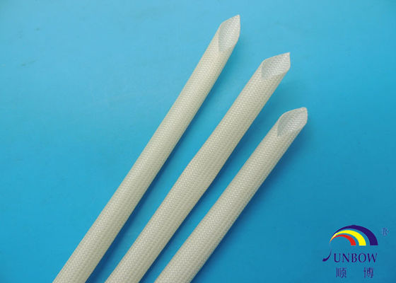 China Sleeving acrílico da fibra de vidro da isolação/luva do fio vidro de fibra para a lâmpada elétrica fornecedor