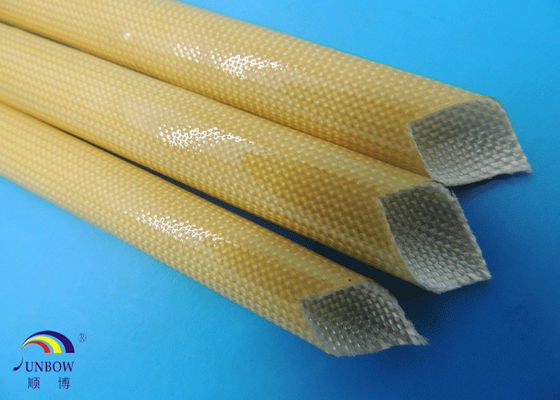 China Luva de alta qualidade do vidro de fibra do plutônio Varished da prova de óleo para a isolação do fio fornecedor
