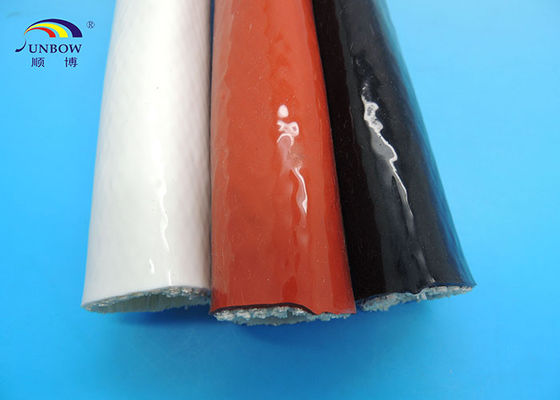 China Chama Sleeving da fibra de vidro 1650℃ trançada flexível de alta temperatura - retardador fornecedor