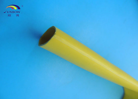 China Tubulação amarela vermelha do psiquiatra do calor do Polyolefin com tamanho de 30 - 250mm para junções e terminais fornecedor