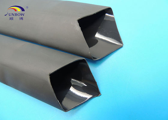 China Ratio 3:1 heavy wall polyolefin heat shrinable tube with / without adhesive size Ø10-Ø85mm for -45℃ - 125℃ temperature fornecedor