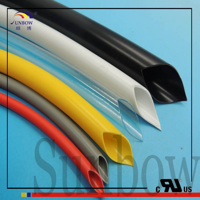Tubulação macia do PVC da tubulação plástica flexível do UL vw-1green para o chicote de fios do fio