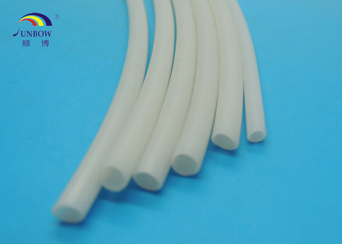 Tubo de borracha branco flexível de silicone para o cabo do automóvel, selagens, prendendo a isolação